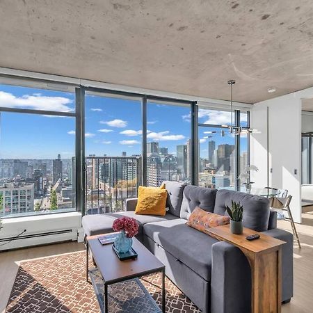 Skyview, 40Th Floor! 2Br Condo In Downtown แวนคูเวอร์ ภายนอก รูปภาพ